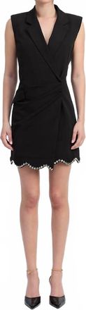 En Saison Roza Mini Dress In Black