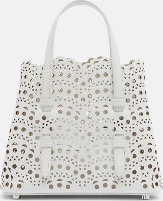 Alaia Ala&iuml;a Mina 20 Vienne leather tote bag