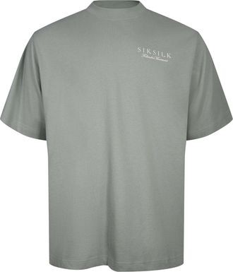 Siksilk T-Shirt SIKSILK Siksilk T-Shirt Graphic, Herren, Gr. XL, gr&uuml;n, Obermaterial: 100% Baumwolle CO., Shirts T-Shirt
