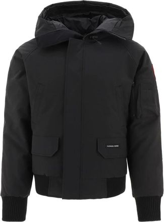 Canada Goose Winter Jackets, male, Black, S, Black Bomber Jacket Aw25