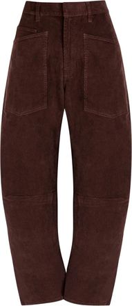 Nili Lotan Shon corduroy trousers - Rosso