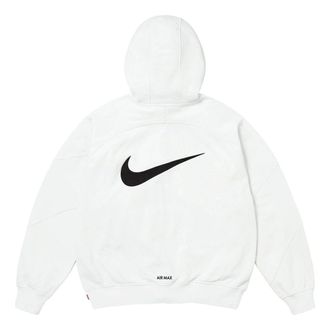 SUPREME x Nike Zip Up Hooded Sweatshirt White SS25SW1-WHITE