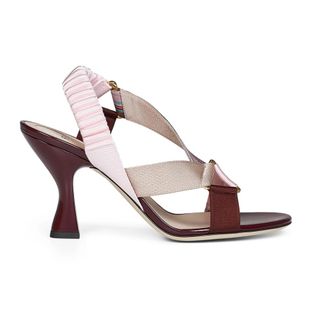 Fendi Dames, Schoenen, Bruin, Maat: 41 EU Leer