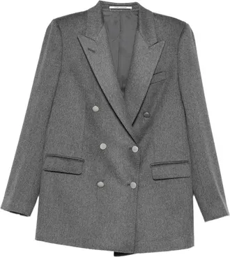 Tagliatore Cashmere Double-breasted Blazer
