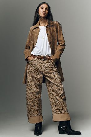 Pilcro The Kayden Carpenter Bow Barrel Jeans by Pilcro