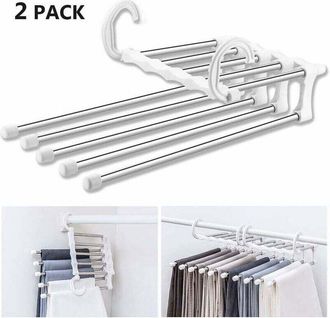 Soleil Gancio Multi-poster, Set Di 2 Ganci Salvaspazio, Magico Contenitore Multi-appendino, Gancio Da Viaggio Pieghevole