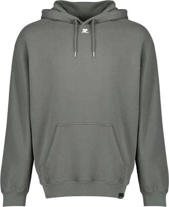 Courr&egrave;ges Hoodies, male, Gray, Size: M Oversized Hoodie