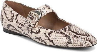 Naturalizer Cosmic Mary Jane Flat in Beige Multi at Nordstrom, Size 7.5