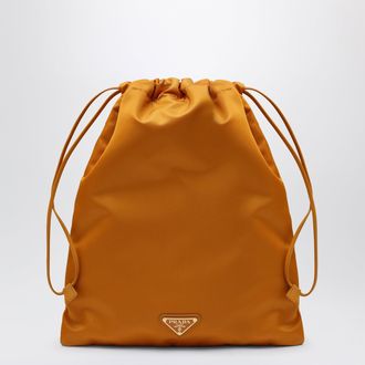 Prada Wish pouch in Amber Re-Nylon