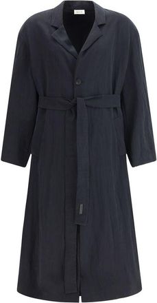 Fear of God Black Lyocell Mens Coat