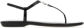 Gucci Black Solid Sandals