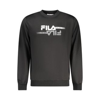 Fila Zwarte Polyester Heren Sweatshirt