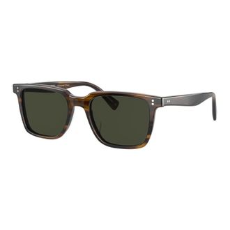 Oliver Peoples Heren, Accessoires, Bruin, Maat: 53 MM