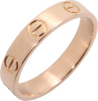 Cartier Gold Pink Gold (18K) Band Ring (Pre-Owned)
