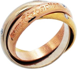 Cartier Yellow Gold (18K) Pink Gold (18K) White Gold (18K) Band Ring (Pre-Owned)