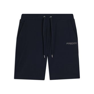 Freddy Pantaloni Corti in Jersey con Coulisse e Logo FREDDY