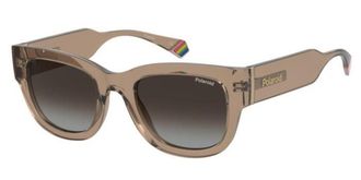 Polaroid PLD 6213/S/XN Polarized 10A/LA Womens Sunglasses Brown Size 51