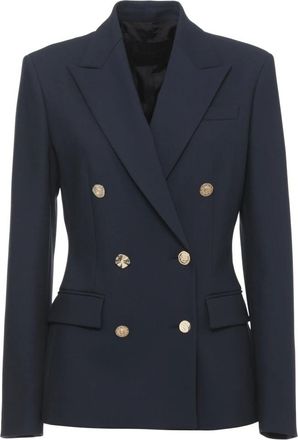 Dondup Blazer cruzado - Jackets - Mujer - Azul - XL