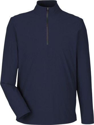 Devon & Jones CrownLux Performance Windsor Welded Quarter-Zip Pullover
