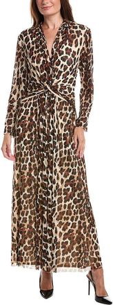 Anne Klein Twist Front Maxi Dress