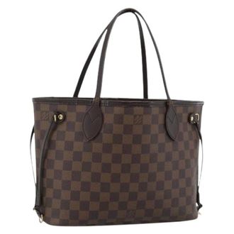Louis Vuitton Bolso Tote Damier Ebene Pre-owned - Pre-owned - Mujer - Marr&oacute;n - ONE SIZE