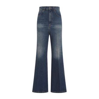 Victoria Beckham Dames, Jeans, Blauw, Maat: W28 Katoen
