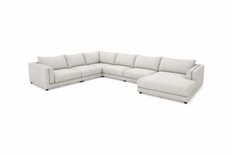 Schubiger M&ouml;bel Ecksofa Larry Basic B: 325 cm