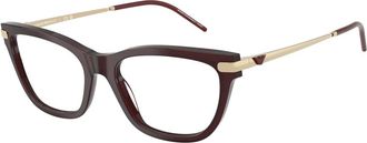 Emporio Armani Stijlvolle Bril Ea 3262 in Blauw - Dames - Brillen - Rood - 54 MM - Accessoires
