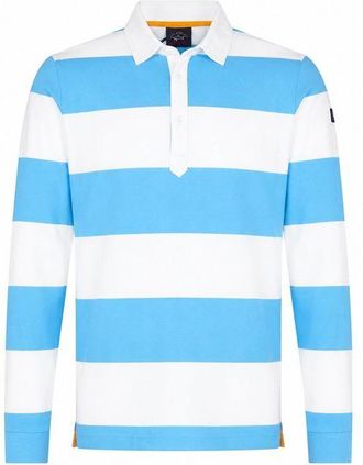 Paul & Shark White Cotton Polo Mens Shirt