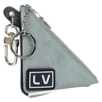 Louis Vuitton Pre-owned Canvas Sleutelhanger Charm - Dames - Pre-owned - Grijs - Maat: ONE Size