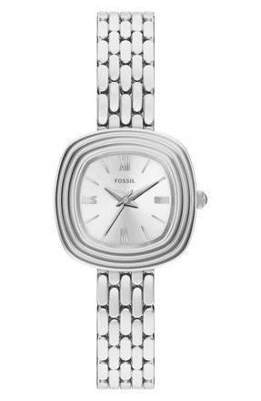 Fossil Emerson Bracelet Watch, 30mm in Silver at Nordstrom