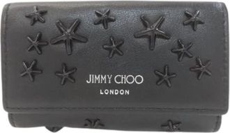 Jimmy Choo London Pre-owned Sleuteletui - Dames - Vintage Accessoires - Zwart - ONE Size - Leer - Vintage