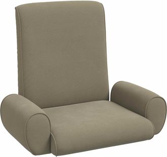 vidaXL Sill&oacute;n Ajustable Caqui Terciopelo Granuloso Vidaxl