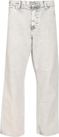Carhartt Work in Progress Single Knee Pant - Heren - Regular Fit Jeans - Grijs - W34 - Katoen - Jeans