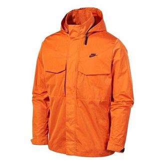 Nike Premium Essentials M65 Unlined Logo Jacket Orange DC6771-893