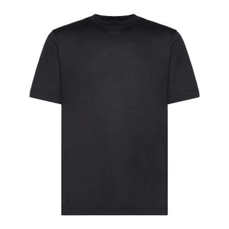 Eleventy T-Shirts, male, Black, Size: 3XL Round-neck T-Shirt