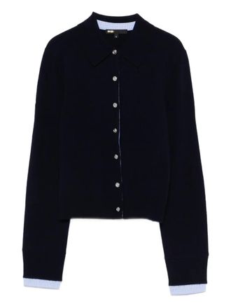 Maje Cardigan con bottoni - Blu
