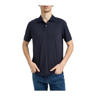 Emporio Armani Heren, Tops, Blauw, Maat: S Katoen