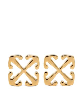 Off-white Arrow oorbellen - Goud