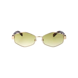 Marc Jacobs Sunglasses, female, Yellow, Size: 55 MM Stylish Sunglasses