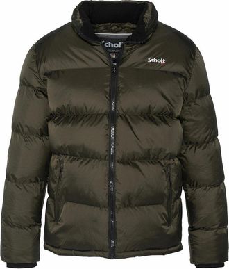 Schott NYC Gematelasseerde donsjas Idahow