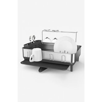 Simplehuman steel frame dishrack in Grey at Nordstrom
