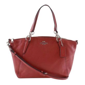 Coach Pre-owned Kelsey Leather 2way Handbag - - Pre-owned - Donna - Rosso - ONE SIZE