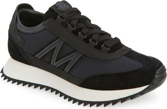 Moncler Pacey 2 Low Top Sneaker in Black at Nordstrom, Size 13Us