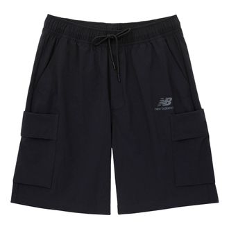 New Balance NBX Holiday Woven Pocket Shorts Asia Sizing Black AMS32370-BK
