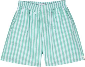 Sunnei striped cotton bermuda shorts - men - Cotton - L - Green