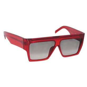 Celine Pre-owned Accessories, female, Red, Size: ONE SIZE Pre-owned Vintage Sunglasses