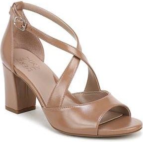 Naturalizer Hollis Sandal in Cafe Beige Faux Leather at Nordstrom Rack, Size 9.5