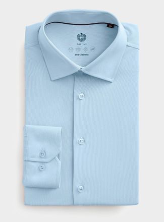 H&ouml;rst Mens Solid ultra-stretch shirt Slim fit