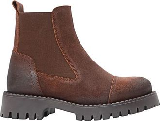 Ten Points Penny Chelsea Suede Boots Freizeitstiefel f&uuml;r Damen | braun